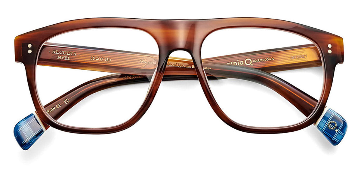 Etnia Barcelona® ALCUDIA 5 ALCUDI 55O HVBL - HVBL Havana/Blue Eyeglasses