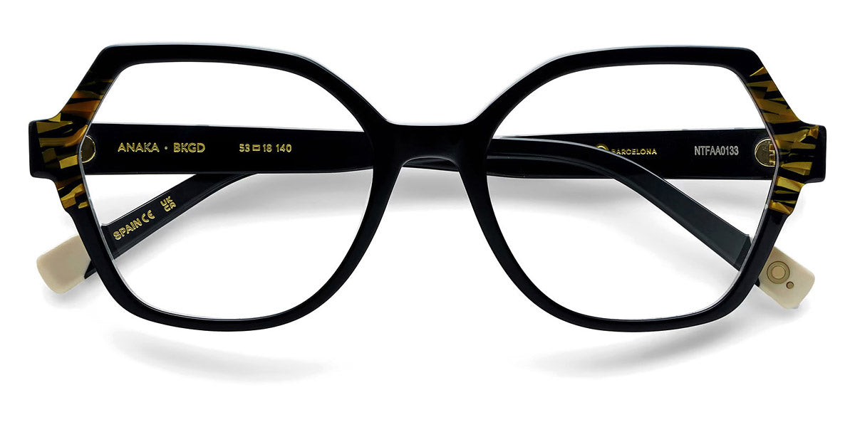 Etnia Barcelona® ANAKA 5 ANAKA 53O BKGD - BKGD Black/Gold Eyeglasses