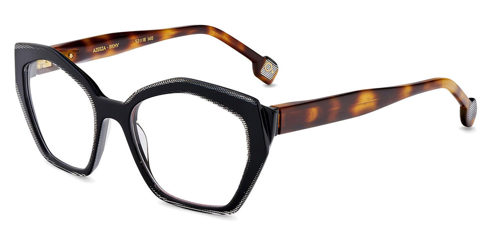 Etnia Barcelona® AZEEZA 5 AZEEZA 52O BKHV - BKHV Black/Havana Eyeglasses
