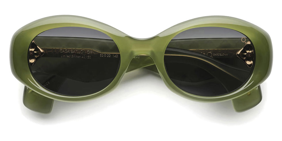 Etnia Barcelona® CASA BATLLO 5 BATLLO 52S GR - GR Green Sunglasses