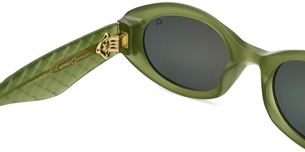 Etnia Barcelona® CASA BATLLO 5 BATLLO 52S GR - GR Green Sunglasses