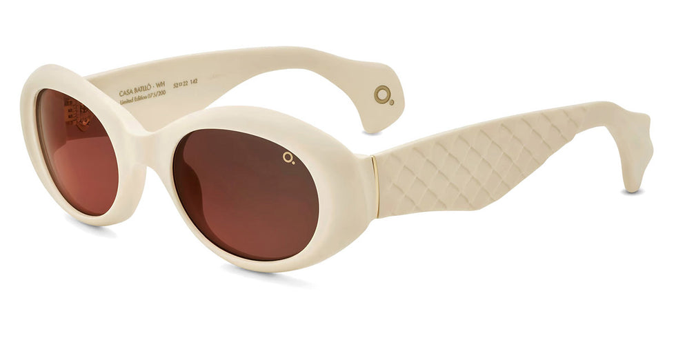 Etnia Barcelona® CASA BATLLO 5 BATLLO 52S WH - WH White Sunglasses