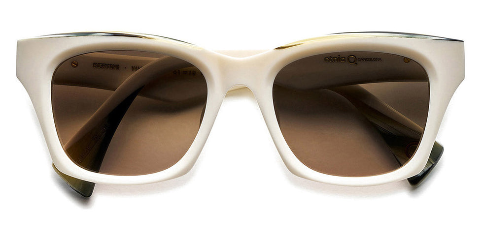 Etnia Barcelona® BERTINI 5 BERTIN 51S WHHO - WHHO White/Brown Sunglasses