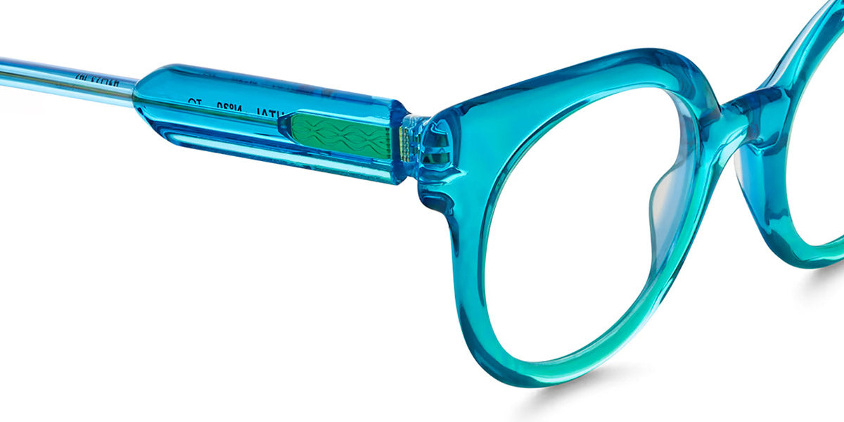 Etnia Barcelona® BRUTAL NO.30 5 BRUT30 49O TQ - TQ Turquoise Eyeglasses