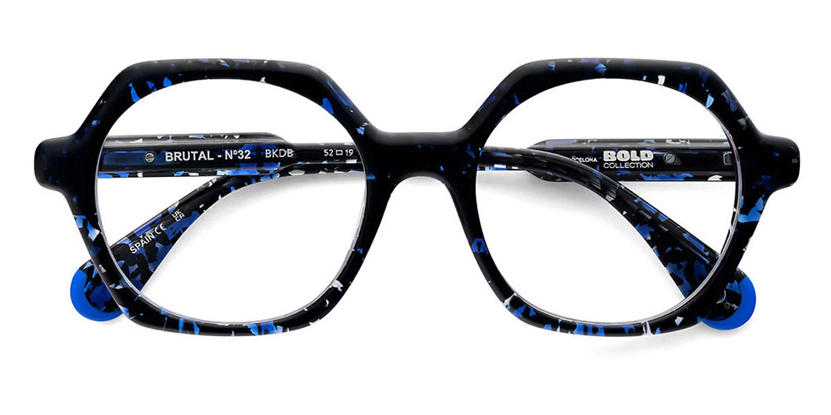 Etnia Barcelona® BRUTAL NO.32 5 BRUT32 52O BKDB - BKDB Black/Blue Eyeglasses