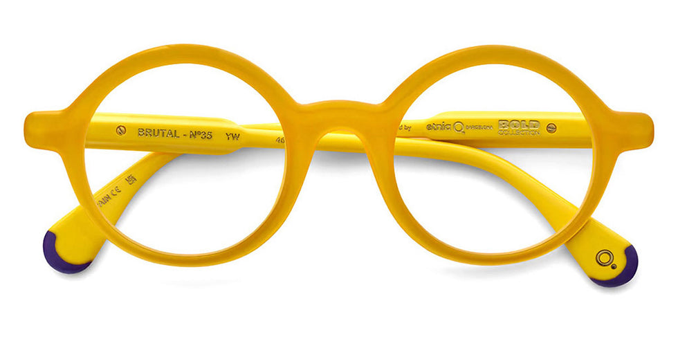 Etnia Barcelona® BRUTAL NO.35 5 BRUT35 46O YW - YW Yellow Eyeglasses