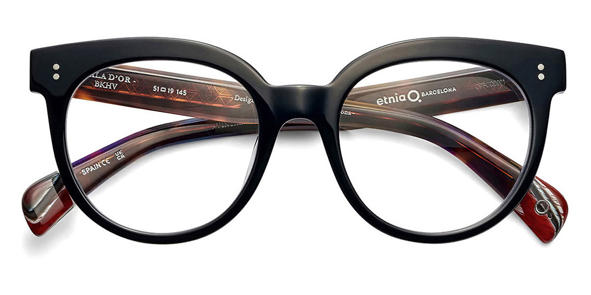Etnia Barcelona® CALA DOR 5 CALADO 51O BKHV - BKHV Black/Havana Eyeglasses