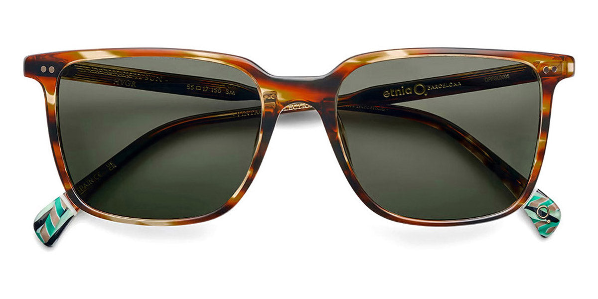 Etnia Barcelona® CALONGE II SUN 5 CALON2 55S HVGR - HVGR Havana/Green Sunglasses