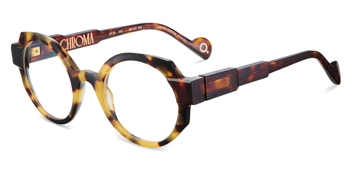 Etnia Barcelona® CHROMA N01 5 CHR001 49O HV - HV Havana Eyeglasses