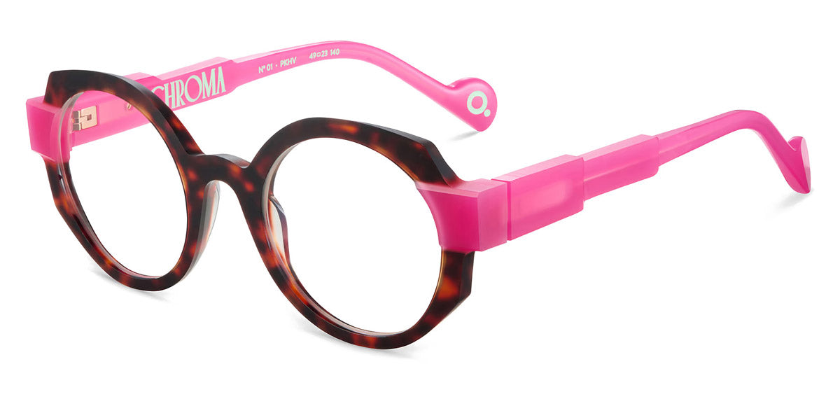 Etnia Barcelona® CHROMA N01 5 CHR001 49O PKHV - PKHV Pink/Havana Eyeglasses