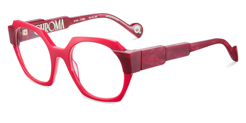 Etnia Barcelona® CHROMA N04 5 CHR004 53O FUBX - FUBX Pink/Red Eyeglasses