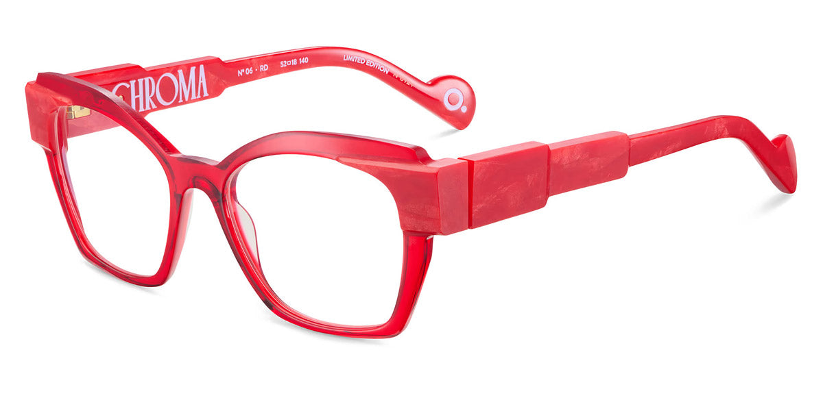 Etnia Barcelona® CHROMA N06 5 CHR006 52O RD - RD Red Eyeglasses
