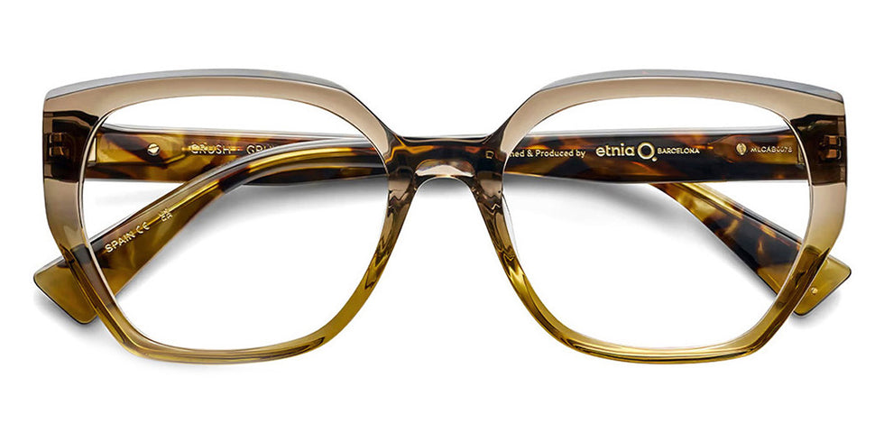 Etnia Barcelona® CRUSH 5 CRUSH 55O GRHV - GRHV Green/Havana Eyeglasses