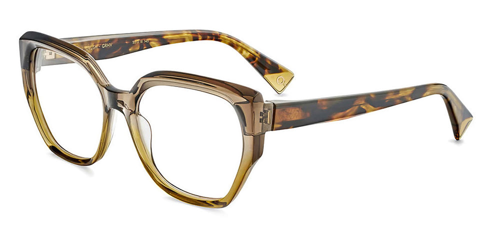 Etnia Barcelona® CRUSH 5 CRUSH 55O GRHV - GRHV Green/Havana Eyeglasses