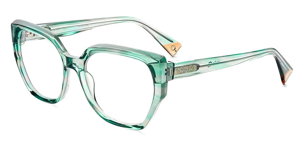 Etnia Barcelona® CRUSH 5 CRUSH 55O TQ - TQ Turquoise Eyeglasses