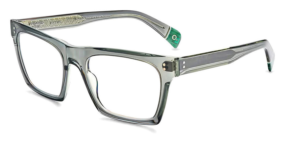 Etnia Barcelona® FAVARITX 5 FAVARI 53O GYGR - GYGR Gray/Green Eyeglasses
