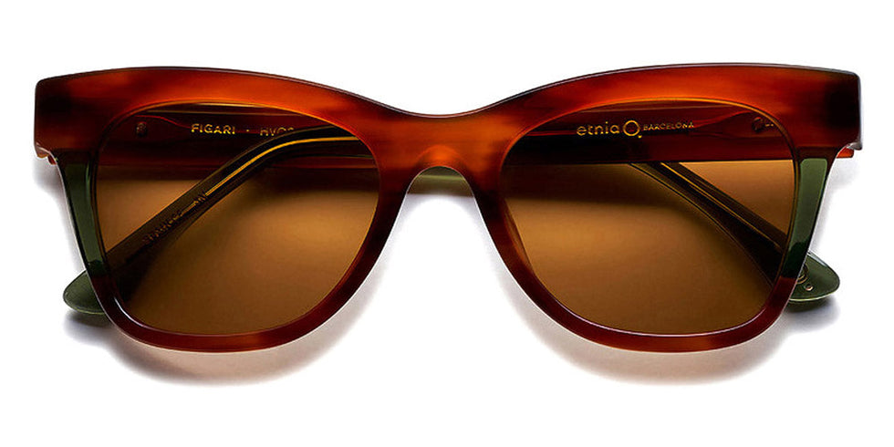 Etnia Barcelona® FIGARI 5 FIGARI 52S HVGR - HVGR Havana/Green Sunglasses