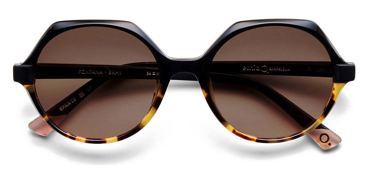 Etnia Barcelona® FONTANA 5 FONTAN 54S BKHV - BKHV Black/Havana Sunglasses