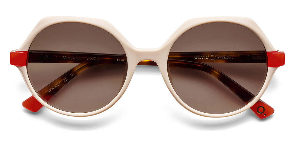 Etnia Barcelona® FONTANA 5 FONTAN 54S WHOG - WHOG White/Orange Sunglasses
