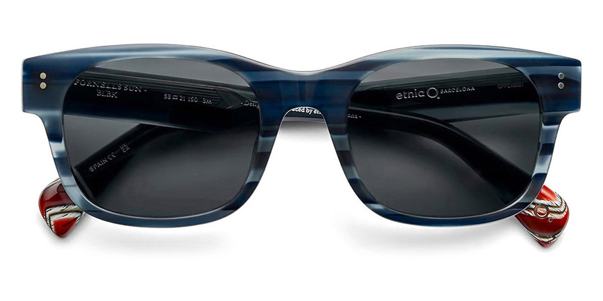 Etnia Barcelona® FORNELLS SUN 5 FORNEL 53S BLBK - BLBK Blue/Black Sunglasses
