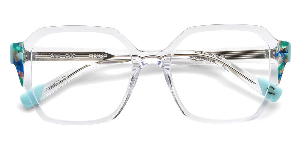 Etnia Barcelona® GAIA 5 GAIA 52O CLTQ - CLTQ Clear/Turquoise Eyeglasses