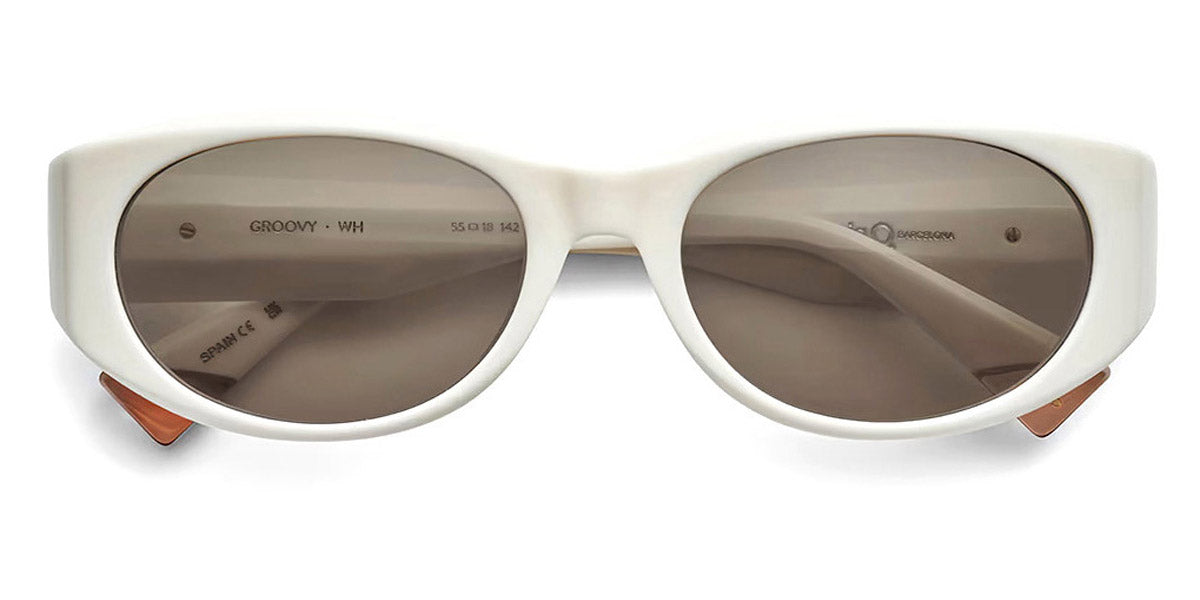 Etnia Barcelona® GROOVY 5 GROOVY 55S WH - WH White Sunglasses