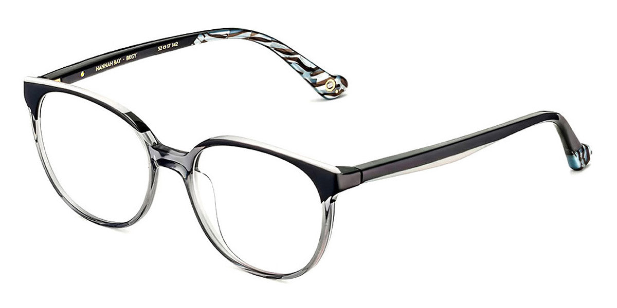 Etnia Barcelona® HANNAH BAY 5 HANNAH 52O BKGY - BKGY Black/Gray Eyeglasses