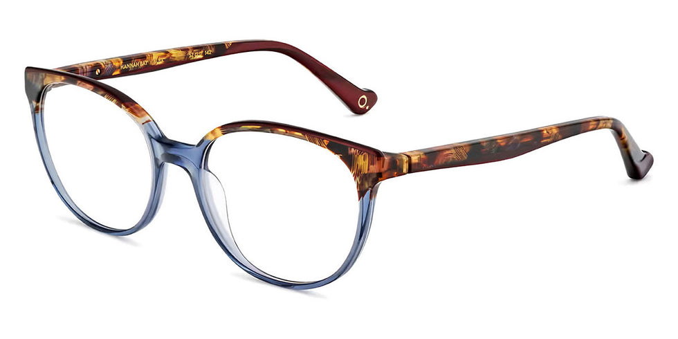 Etnia Barcelona® HANNAH BAY 5 HANNAH 52O BLBX - BLBX Blue/Bordeaux Eyeglasses