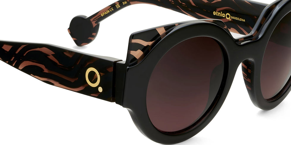 Etnia Barcelona® IZZI 5 IZZI 48S BKZE - BKZE Black/Zebra Sunglasses