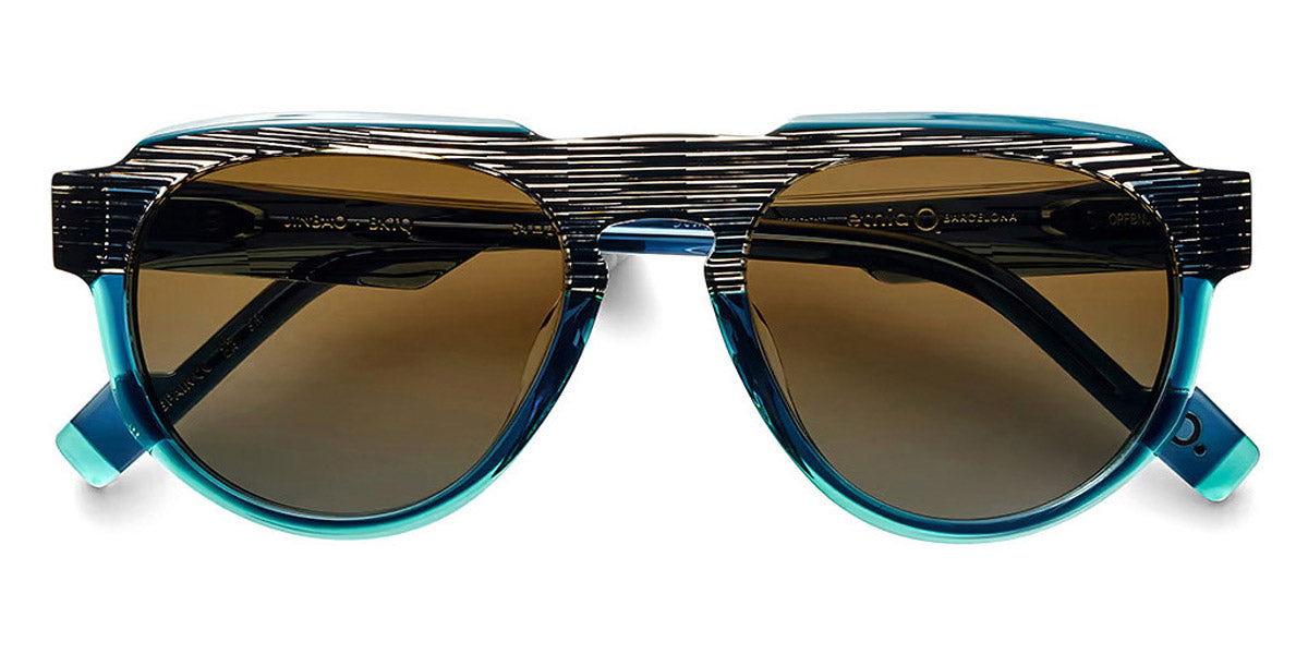 Etnia Barcelona® JINBAO 5 JINBAO 54S BKTQ - BKTQ Black/Turquoise Sunglasses