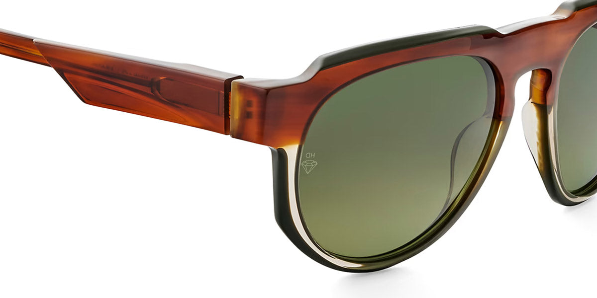 Etnia Barcelona® JINBAO 5 JINBAO 54S HVGR - HVGR Havana/Green Sunglasses