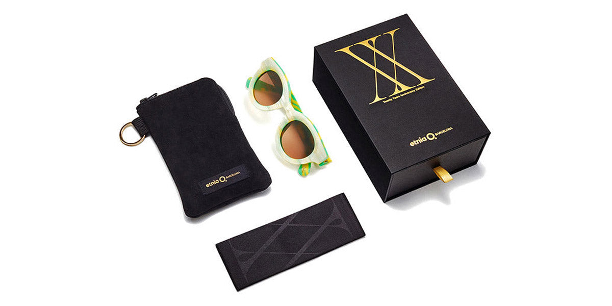 Etnia Barcelona® THE KAHLO 4 SUN 5 KAHLO 45S WHGR - WHGR White/Green Sunglasses