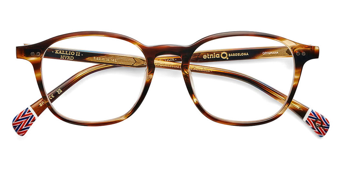 Etnia Barcelona® KALLIO III 5 KALLI3 49O HVRD 52 - HVRD Havana/Red Eyeglasses