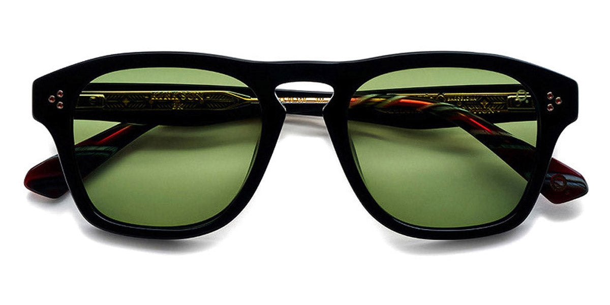 Etnia Barcelona® KIRK SUN 5 KIRK 52S BK - BK Black Sunglasses