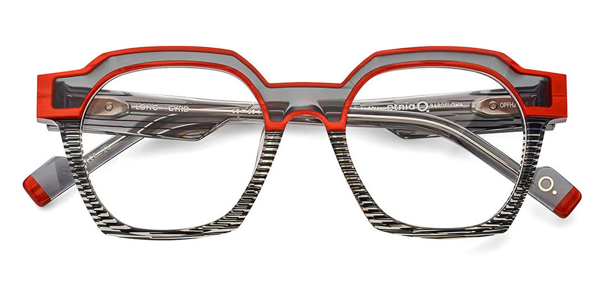 Etnia Barcelona® LONG 5 LONG 50O GYRD - GYRD Gray/Red Eyeglasses