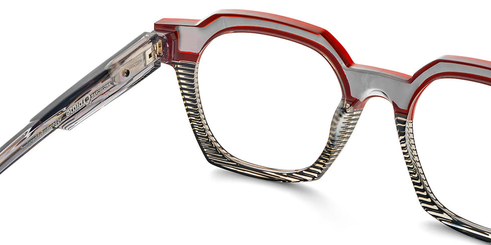Etnia Barcelona® LONG 5 LONG 50O GYRD - GYRD Gray/Red Eyeglasses