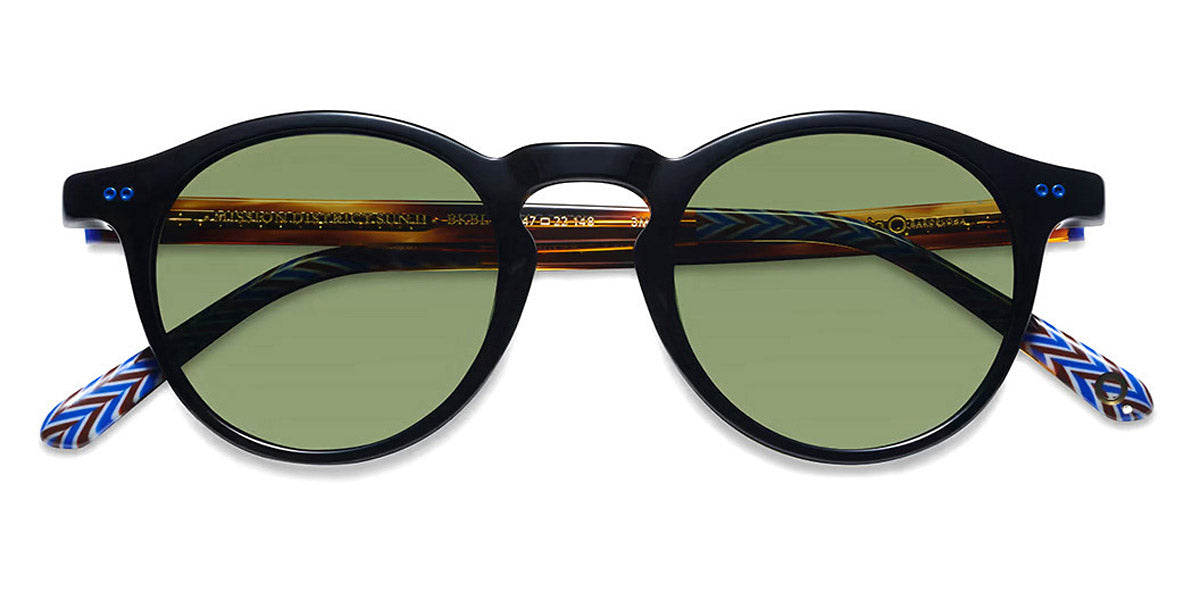 Etnia Barcelona® MISSION DISTRICT SUN II 5 MISDI2 47S BKBL - BKBL Black/Blue Sunglasses