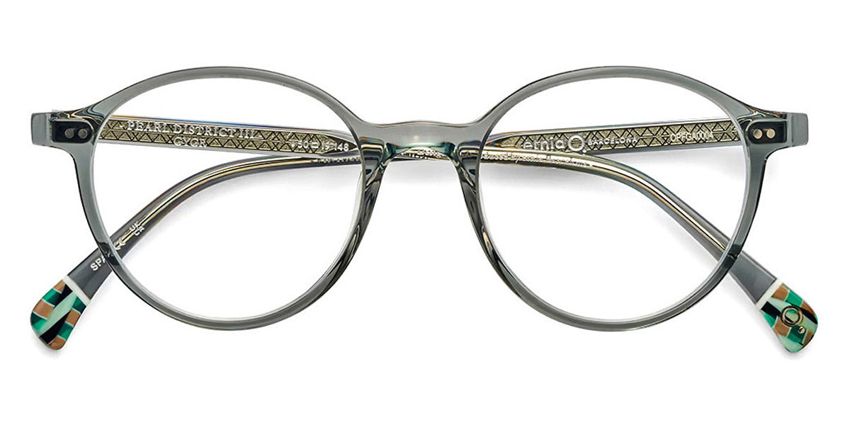 Etnia Barcelona® PEARL DISTRICT III 5 PEARL3 50O GYGR 50 - GYGR Gray/Green Eyeglasses
