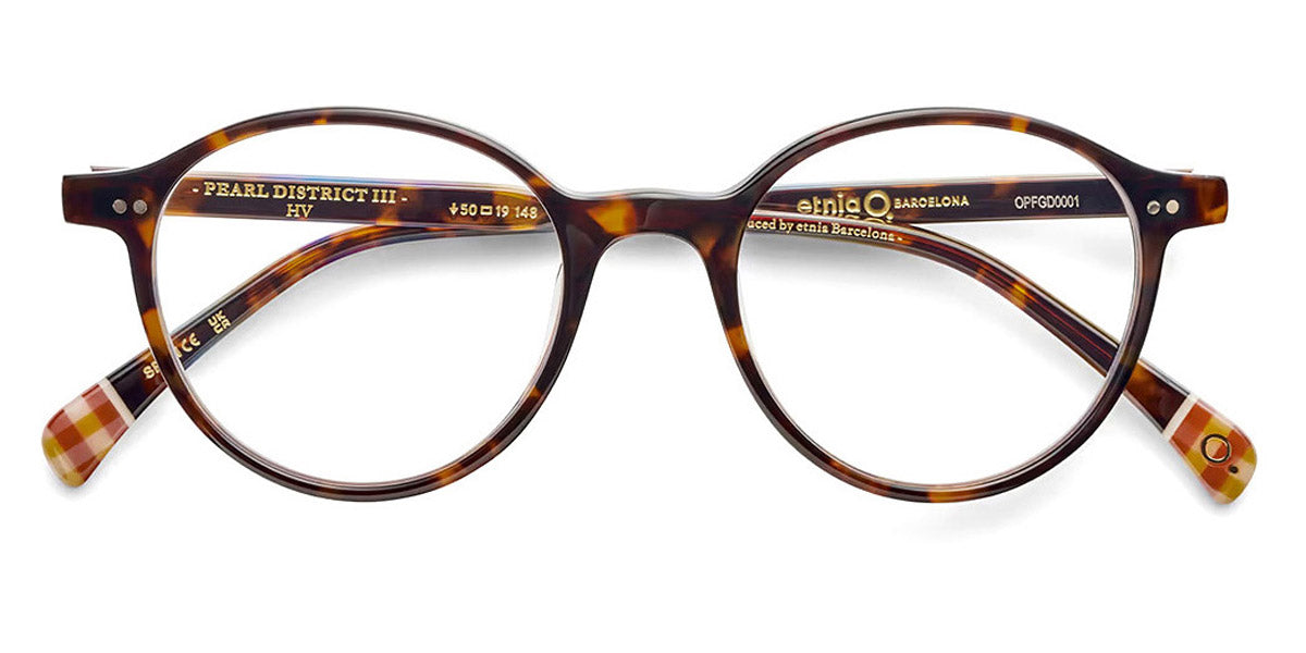 Etnia Barcelona® PEARL DISTRICT III 5 PEARL3 50O HV 50 - HV Havana Eyeglasses