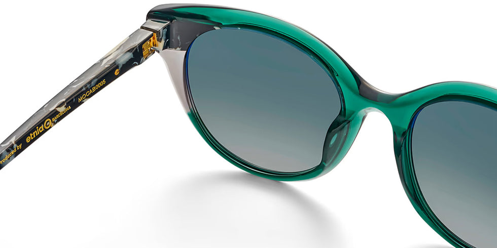 Etnia Barcelona® PORT VELL 5 PORTVE 53S GRBK - GRBK Green/Black Sunglasses