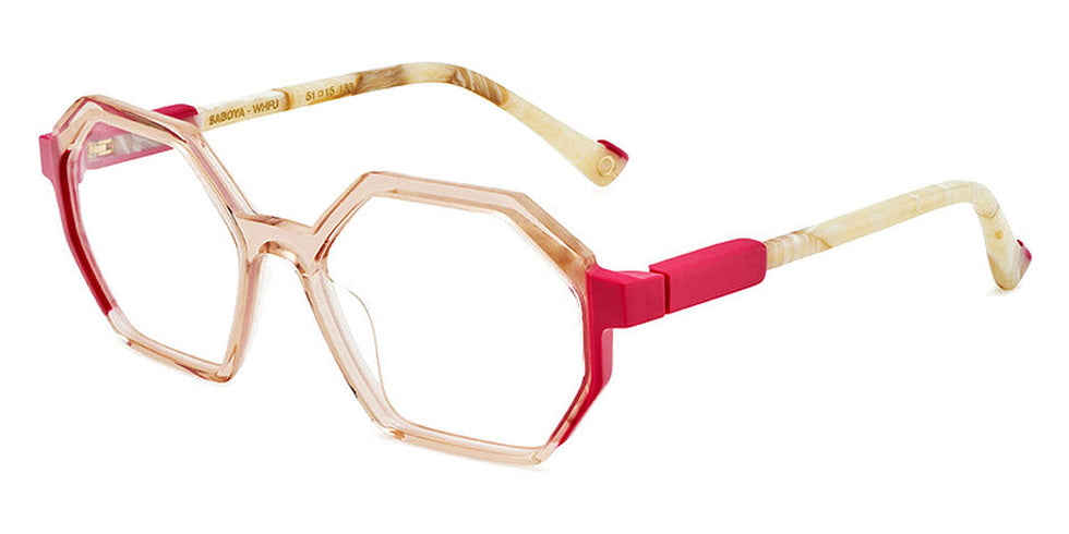 Etnia Barcelona® SABOYA 5 SABOYA 51O WHFU - WHFU White/Fuchsia Eyeglasses