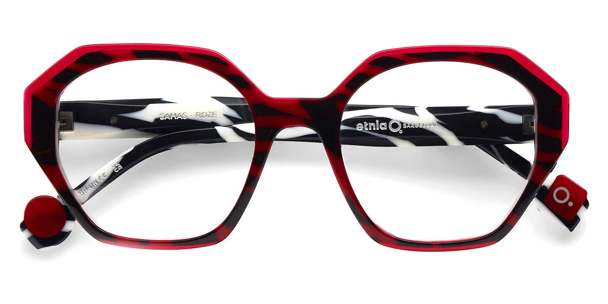 Etnia Barcelona® SAHAS 5 SAHAS 50O RDZE - RDZE Red/Zebra Eyeglasses