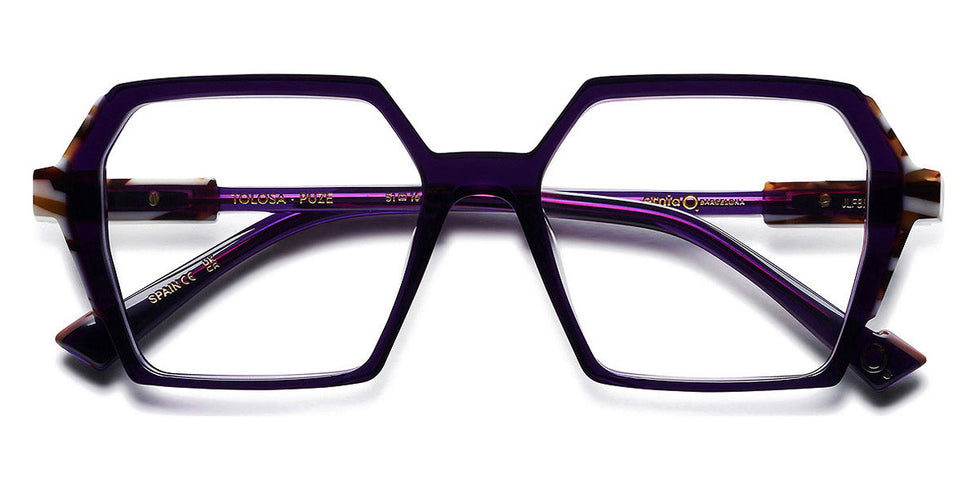 Etnia Barcelona® TOLOSA 5 TOLOSA 51O PUZE - PUZE Purple/Zebra Eyeglasses