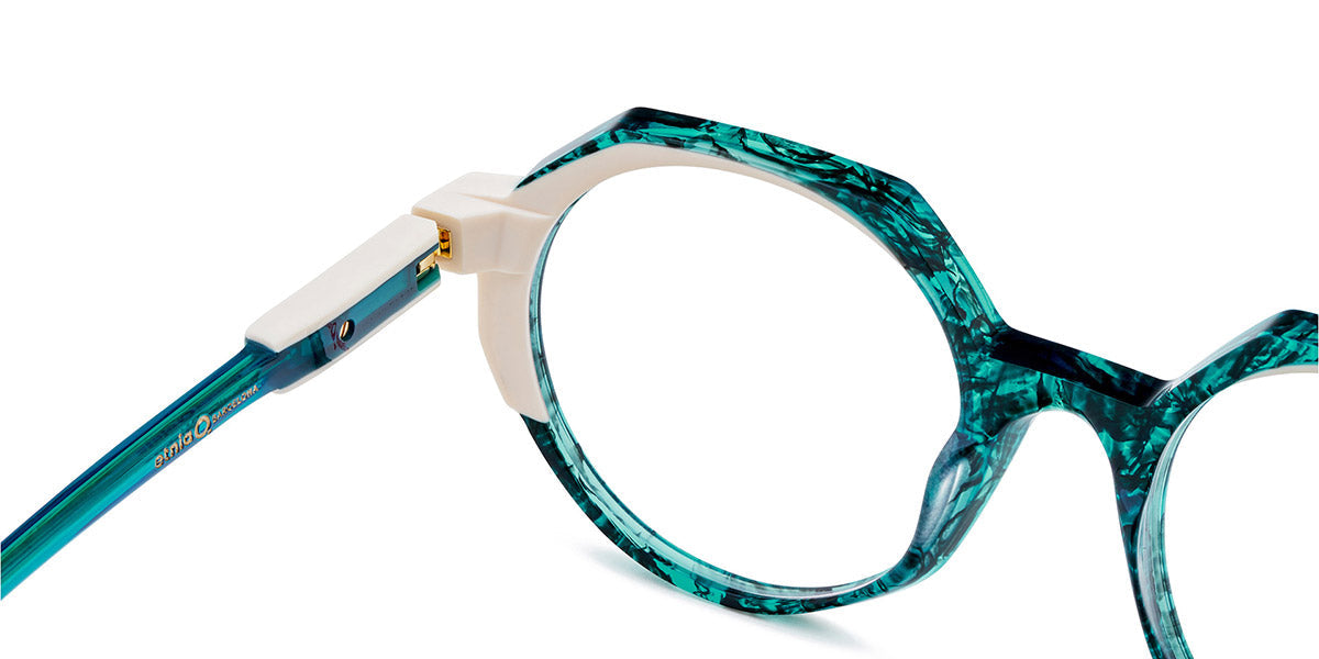 Etnia Barcelona® TRASTAMARA 5 TRASTA 51O TQWH - TQWH Blue/White Eyeglasses