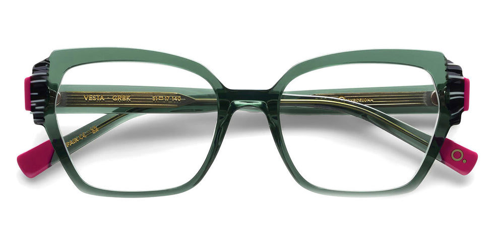 Etnia Barcelona® VESTA 5 VESTA 51O GRBK - GRBK Green/Black Eyeglasses