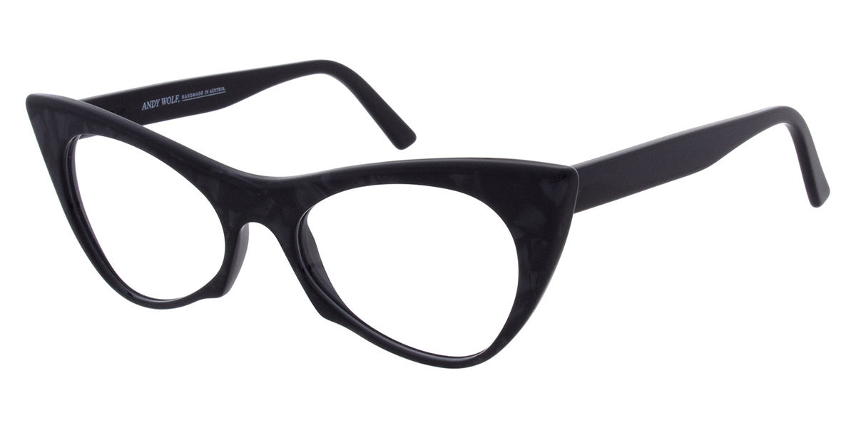 Andy Wolf® 5028 ANW 5028 2 53 - Black Eyeglasses