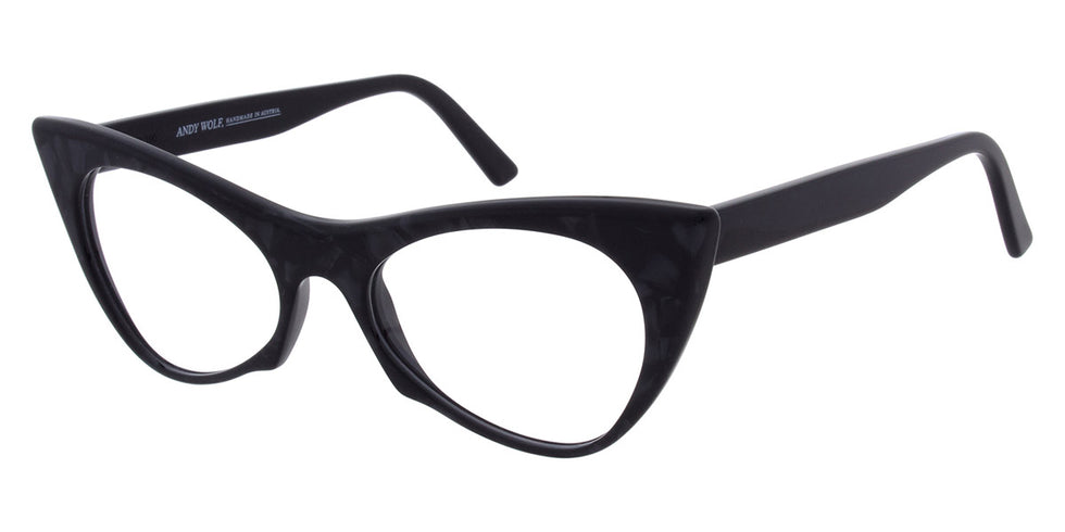 Andy Wolf® 5028 ANW 5028 2 53 - Black Eyeglasses