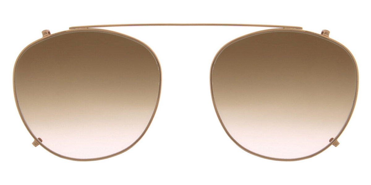 Andy Wolf® 5085 Sara Clip ANW 5085 Sara Clip 007 48 - Rosegold/Brown Sunglasses