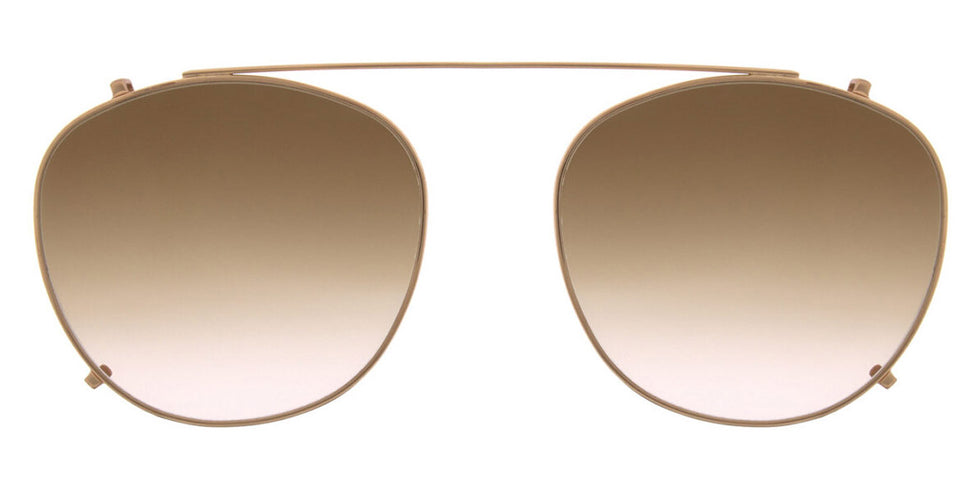 Andy Wolf® 5085 Sara Clip ANW 5085 Sara Clip 007 48 - Rosegold/Brown Sunglasses