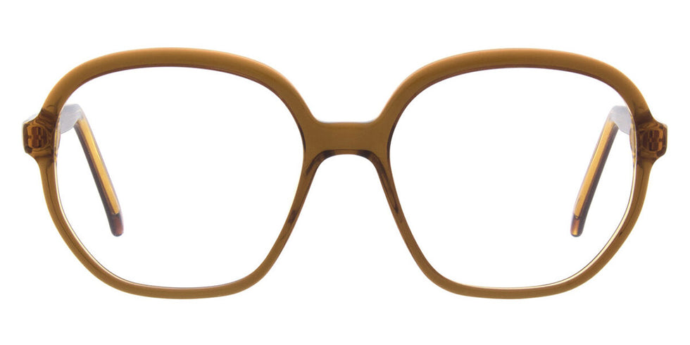 Andy Wolf® 5132 ANW 5132 03 51 - Brown/Yellow 03 Eyeglasses